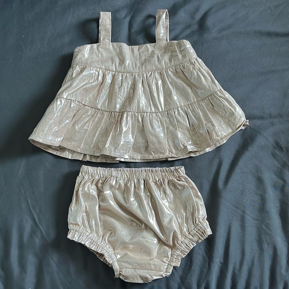 Baby Gap Metallic Dress